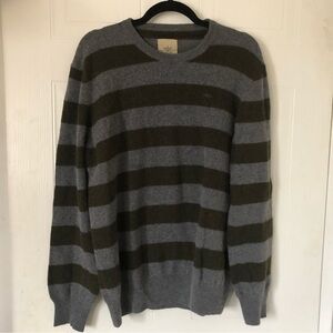 DOCKERS Striped Wool Sweater